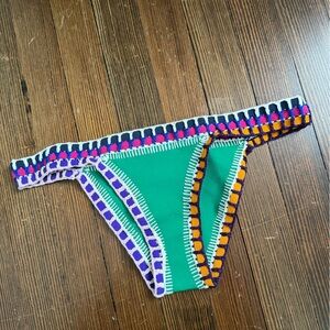 KIINI Clo Green Bikini Bottom - Size Medium